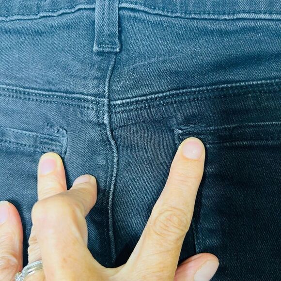 J Brand Mid Rise Rail Jeans Graphite Black - Picture 7 of 15